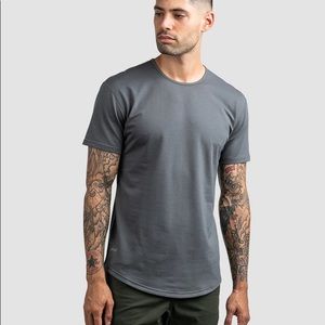 BYLT Basics Gray Short Sleeve Tee